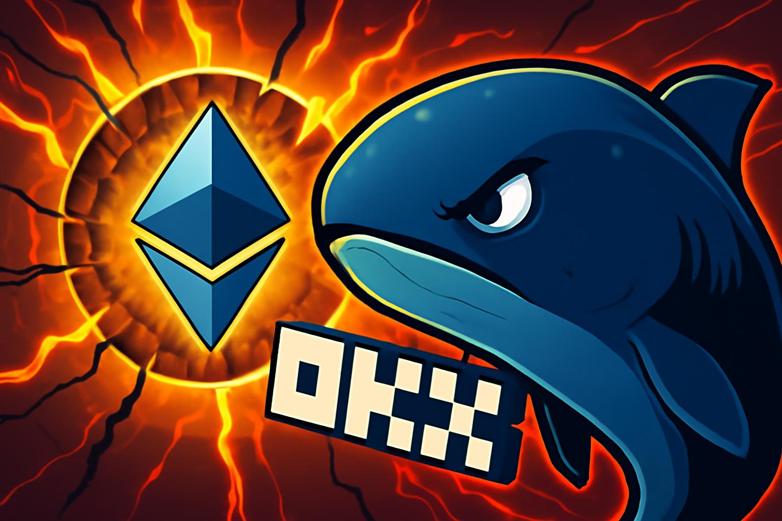 ETH Whale Withdraws 6,898.98 ETH from OKX, Worth $13.58M This Morning