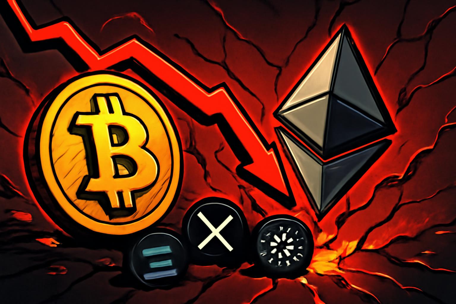 Crypto Market Re-enters Extreme Fear as Altcoins Slump