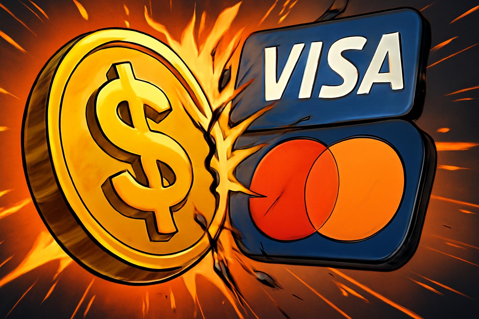 Stablecoins to Dominate Global Payments in 15 Years, Are Visa and Mastercard at Risk?