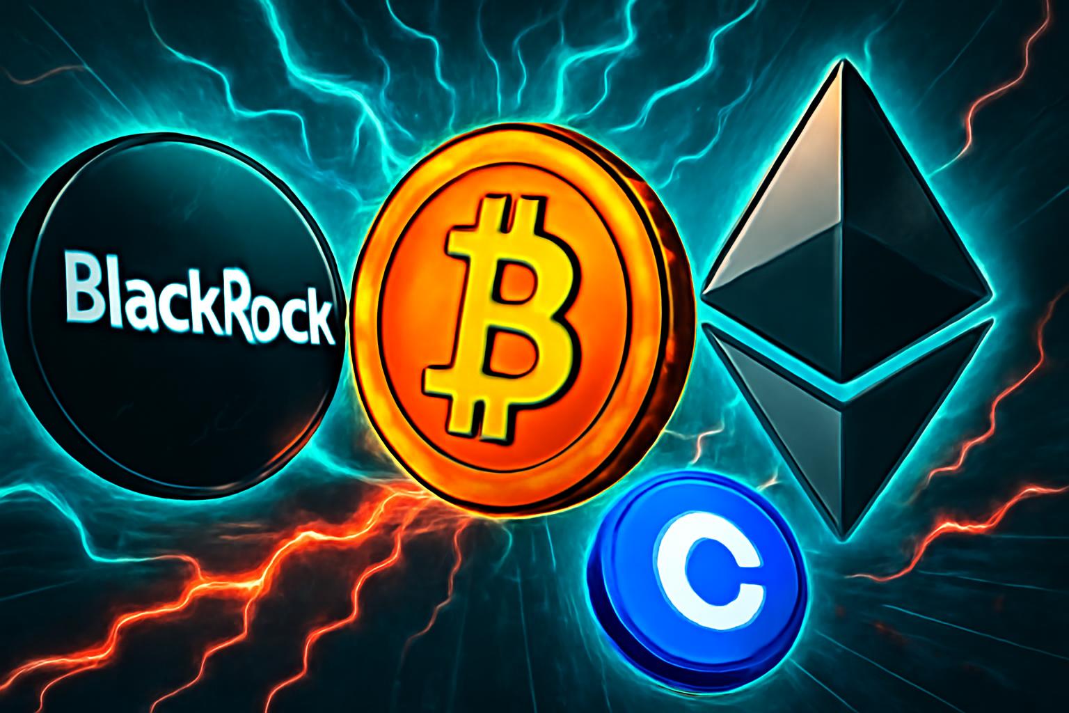 BlackRock Moves $264 Million in BTC and ETH From Coinbase
