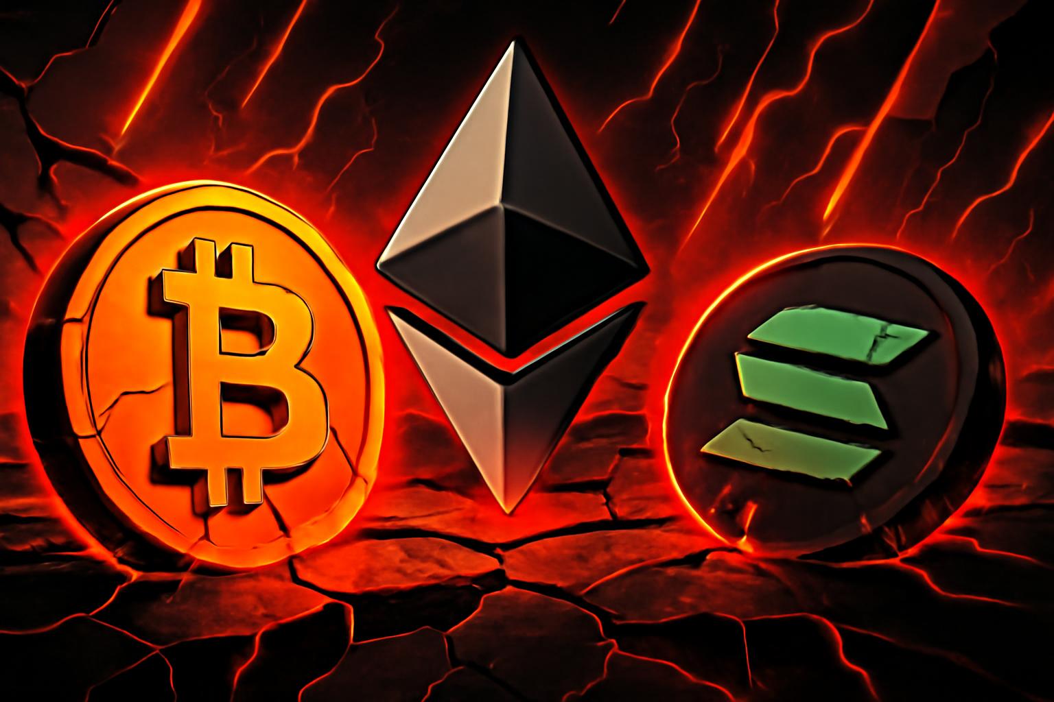 Crypto Market Downturn: ETH Holds Ground as BTC and Altcoins Slip