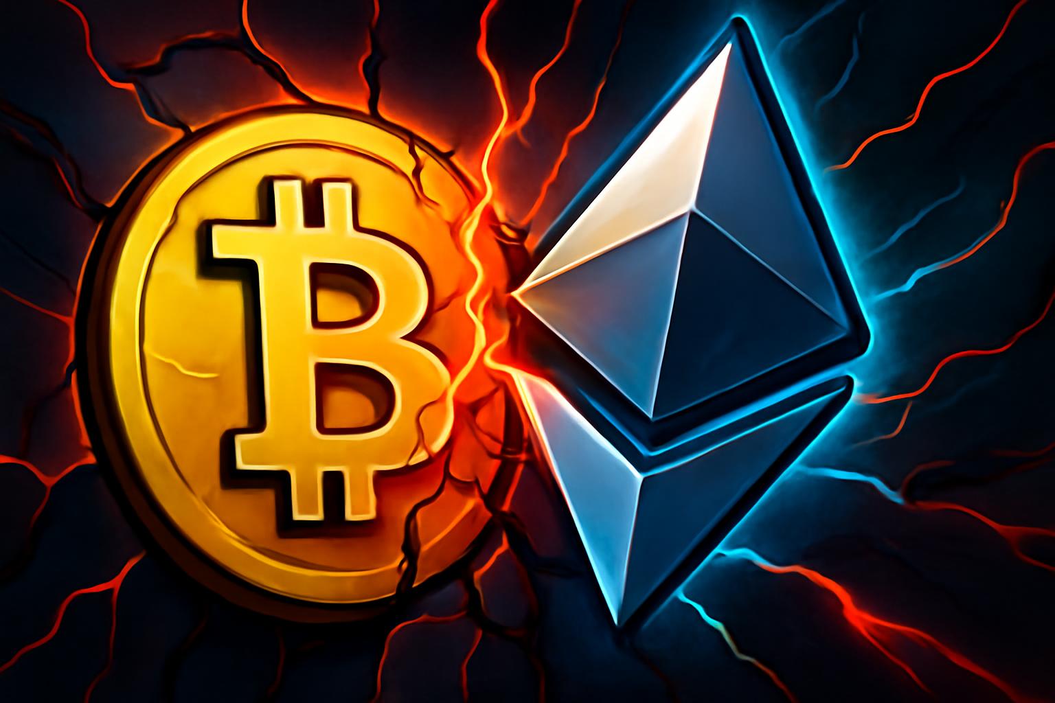 Bitcoin and Ethereum ETF Flows: Mixed Inflows and Outflows Across BTC and ETH