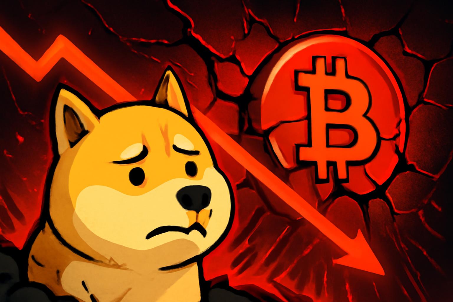 Dogecoin Weakness Deepens as DOGE/BTC Breaks Down and Elliott Wave Outlook