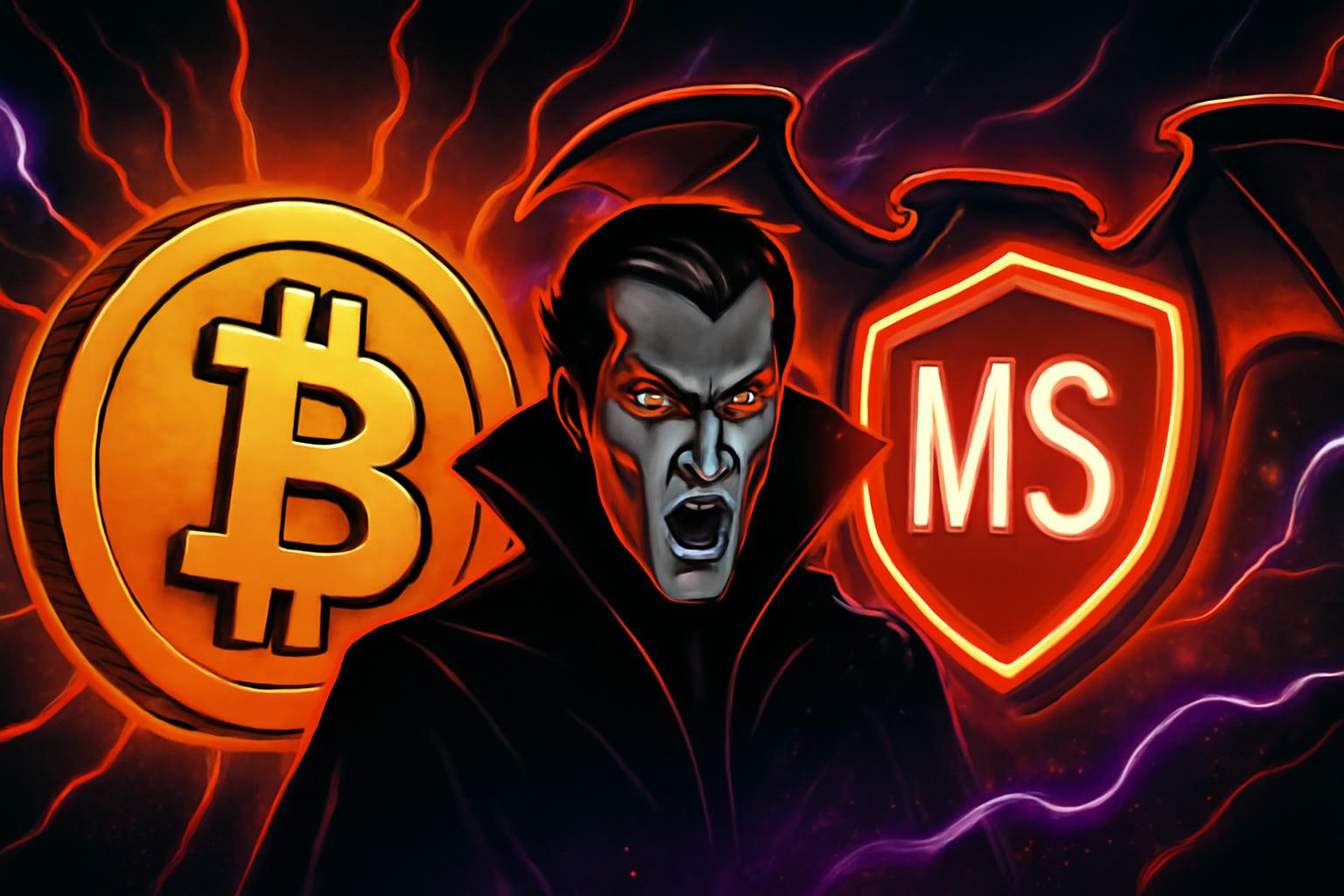 Morgan Stanley’s Bitcoin Trust Debuts as Vampire-Style AfterDark Fund MSBT