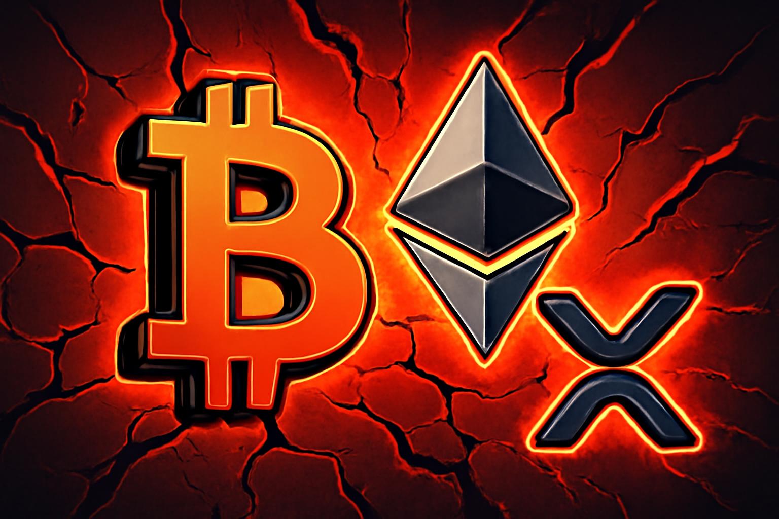 Asset Holders Concentrate Top Holdings in Bitcoin, Ethereum and XRP Amid Volatility