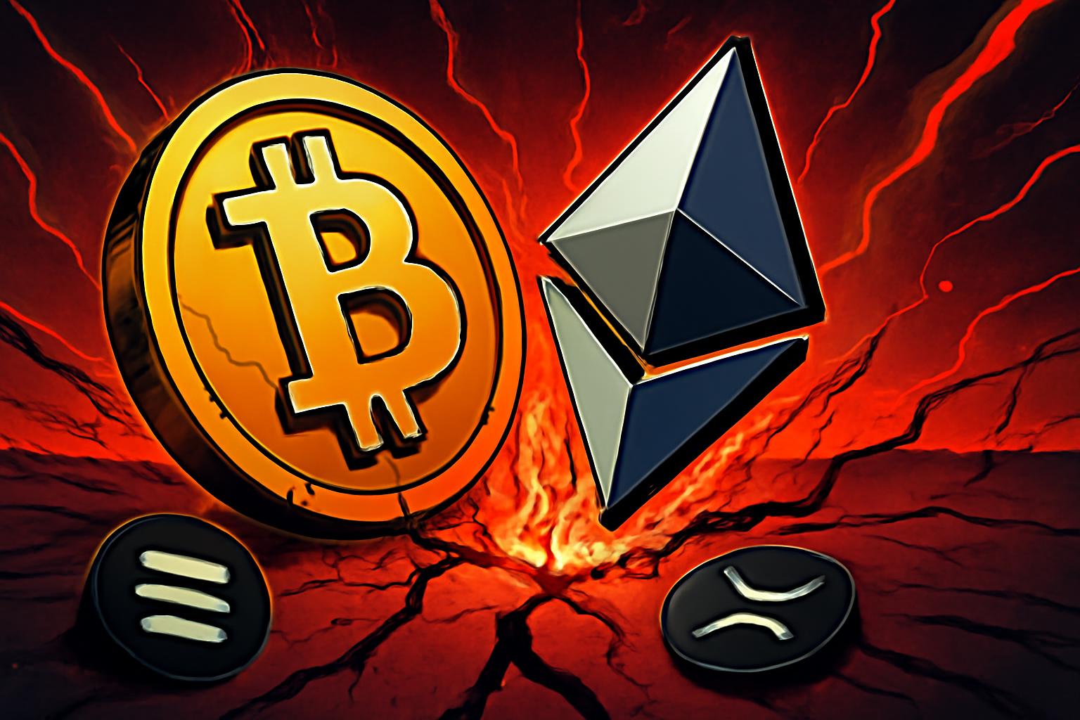 Bitcoin and Ethereum Lead Top Crypto Decline on Apr 2