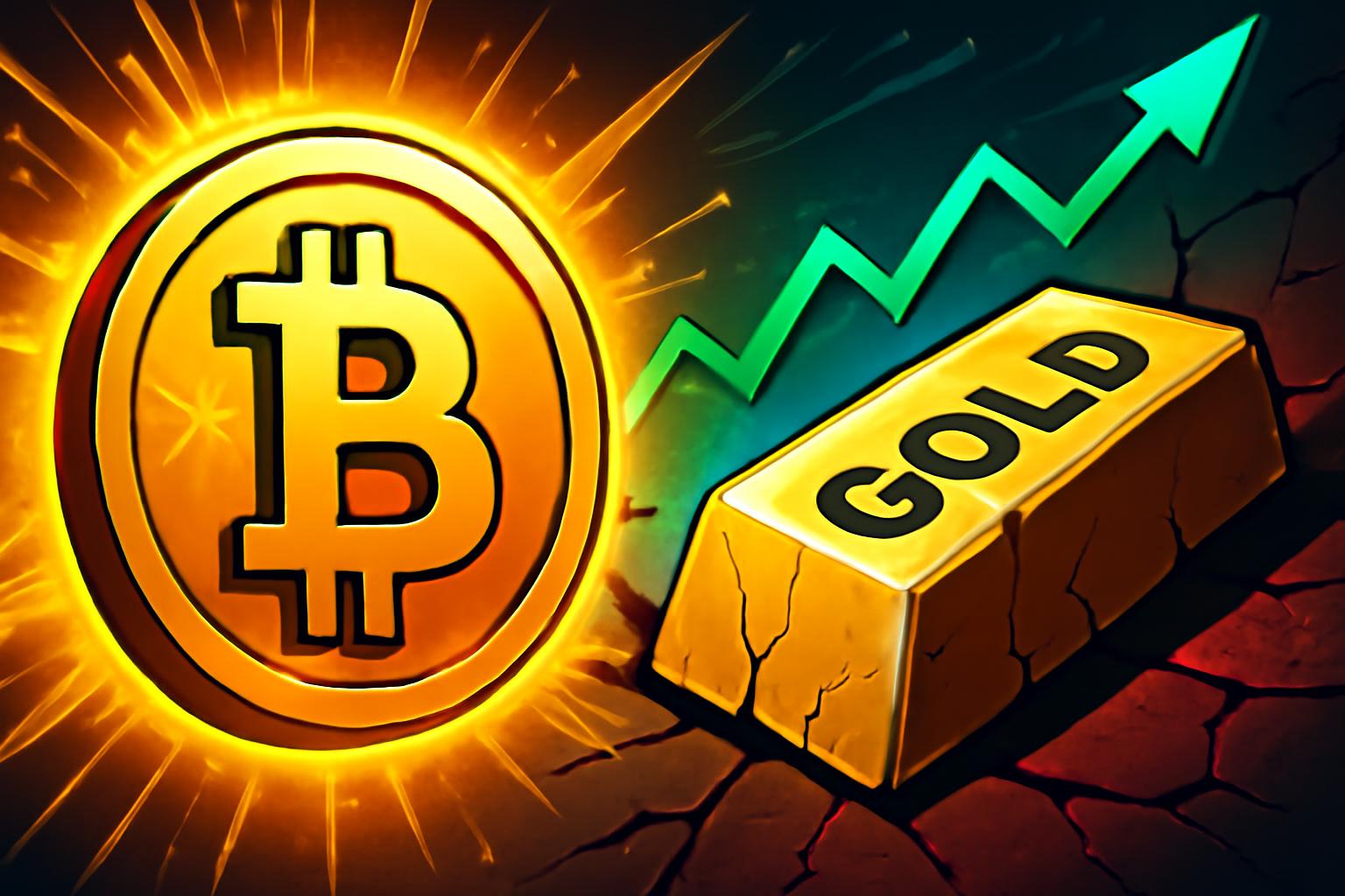 Bitcoin Outperforms Gold in Wartime, Eyes KRW 200 Million by Year-End