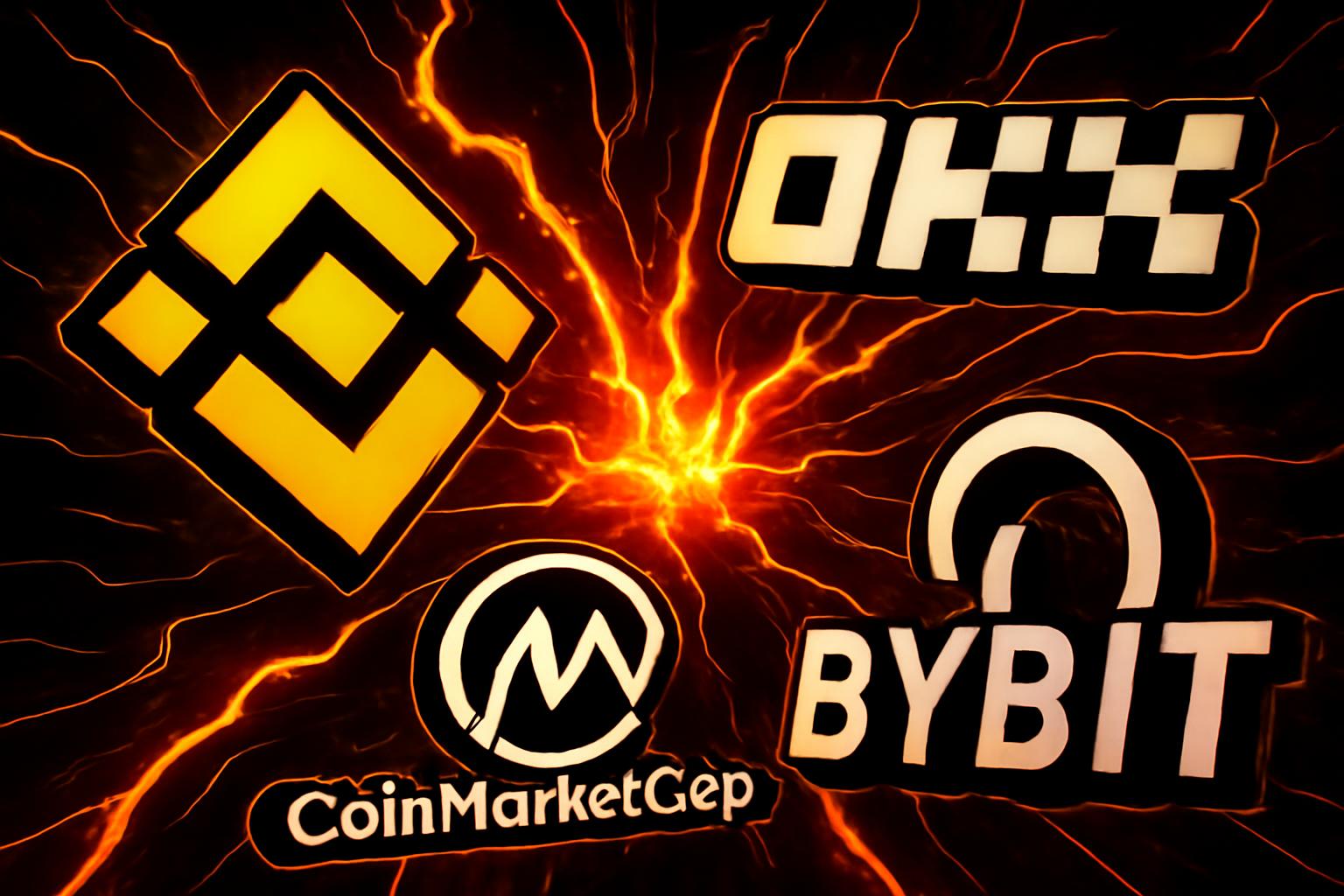 CoinMarketCap Report: Derivatives Drive Crypto Exchange Activity Across Top Platforms