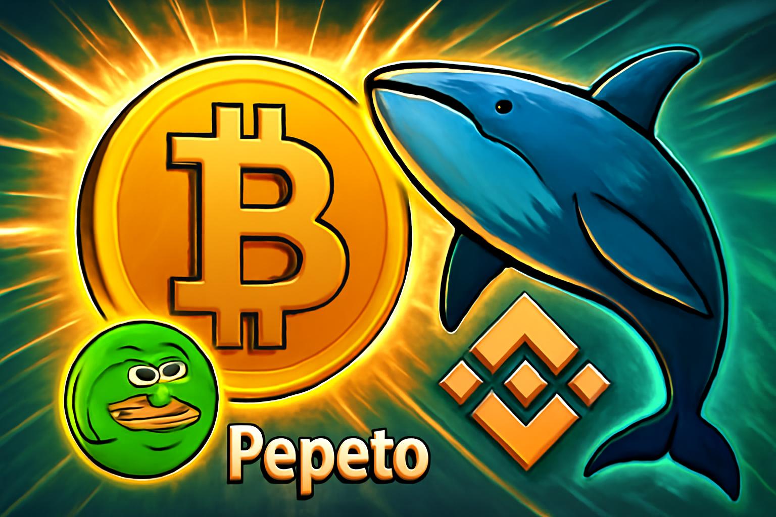 Pepeto Signals Bitcoin Dominance Surge as Whales Accumulate