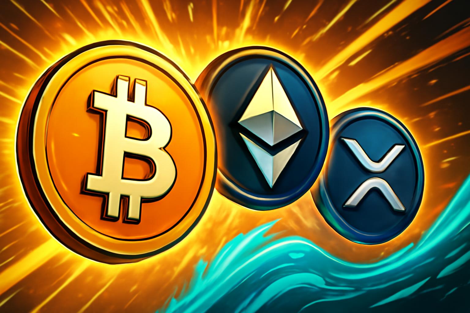 Bitcoin Price Surges Past $70,000 as ETH and XRP Rally