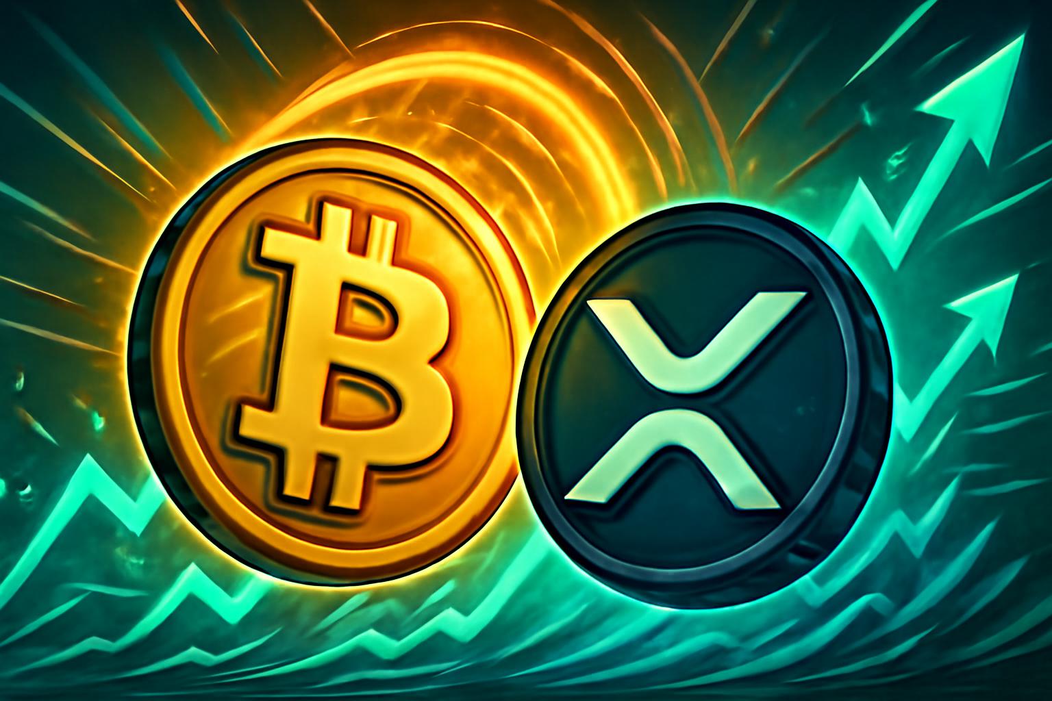 Bitcoin and XRP Rally as Crypto Markets Find a New Primary Driver